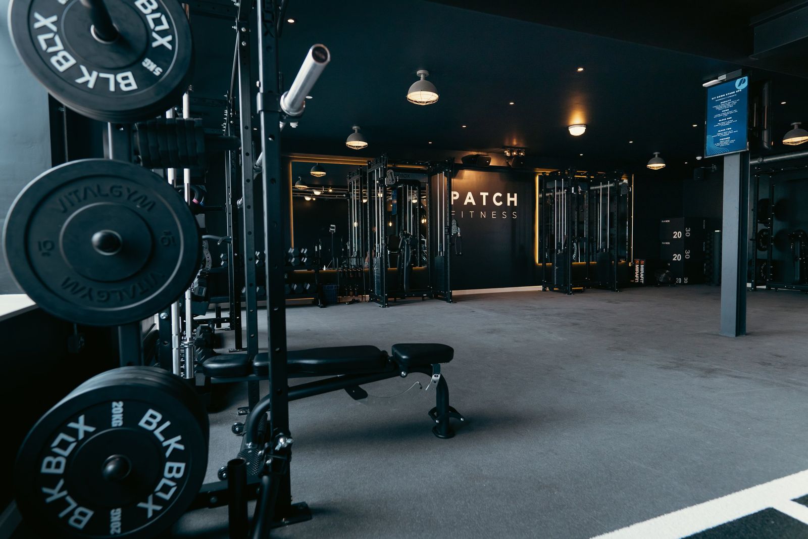 The training floor at Heyworth Business Park.