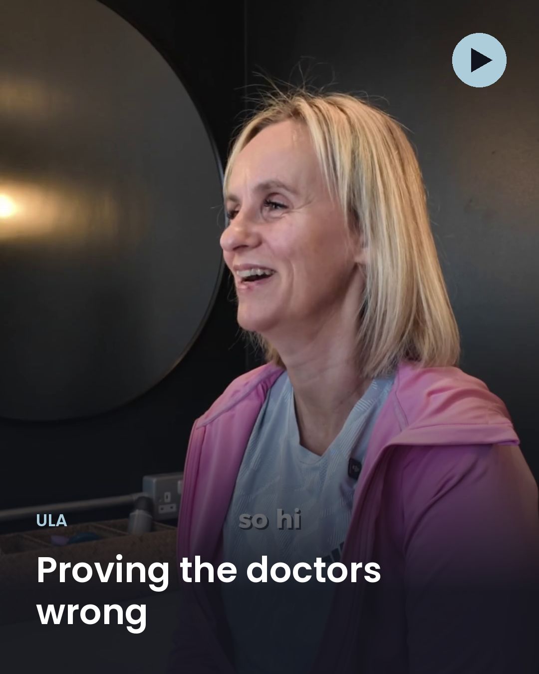 Ula: Proving the doctors wrong
